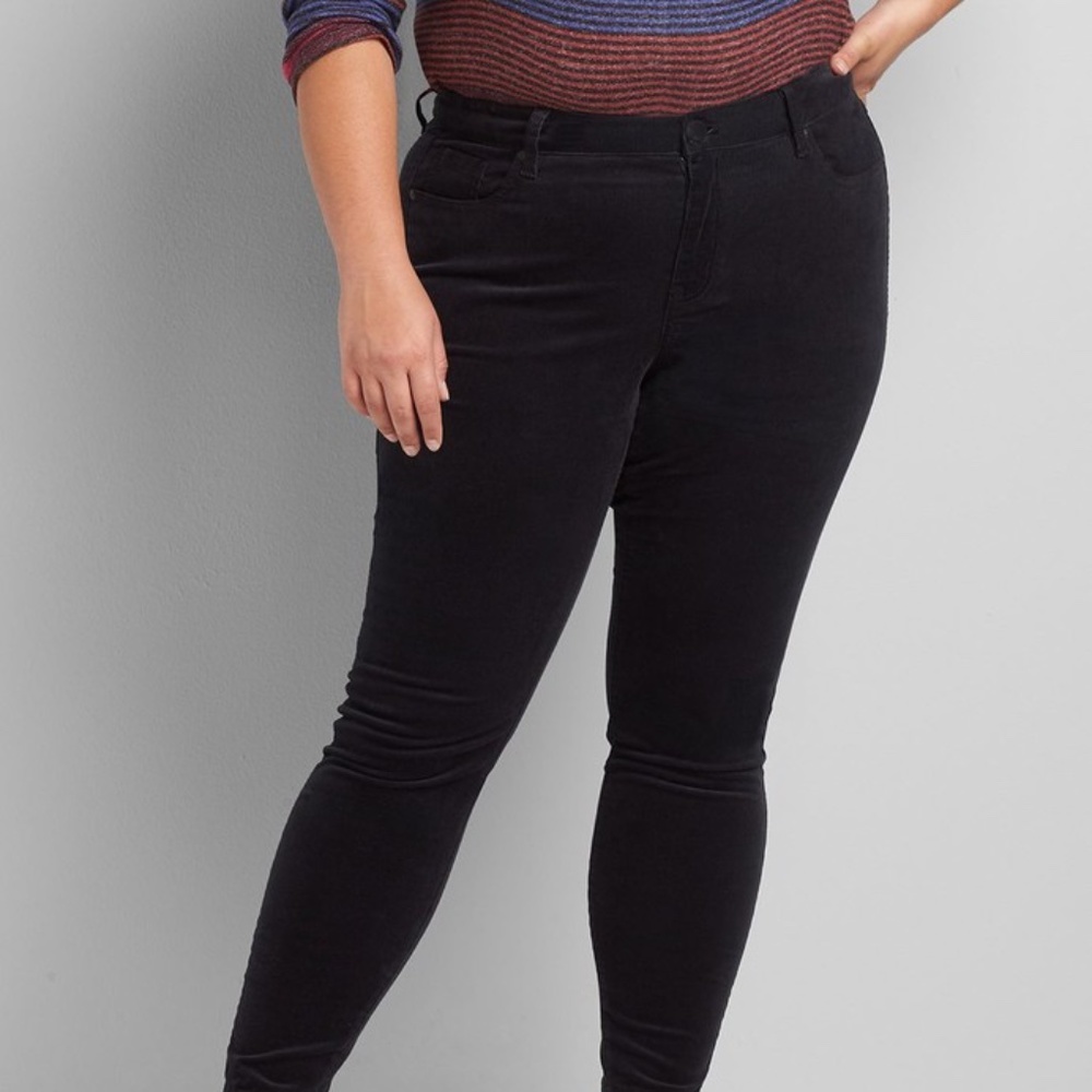 Lane Bryant Corduroy Skinny Pant NWT Size 18